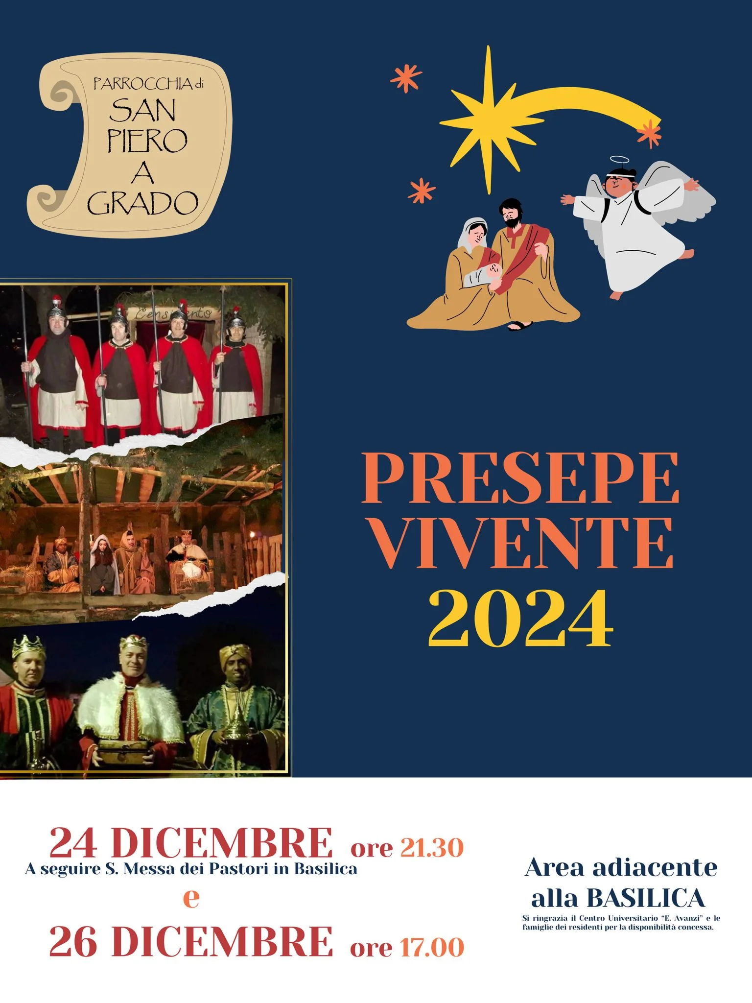 Locandina: Presepe Vivente 2024